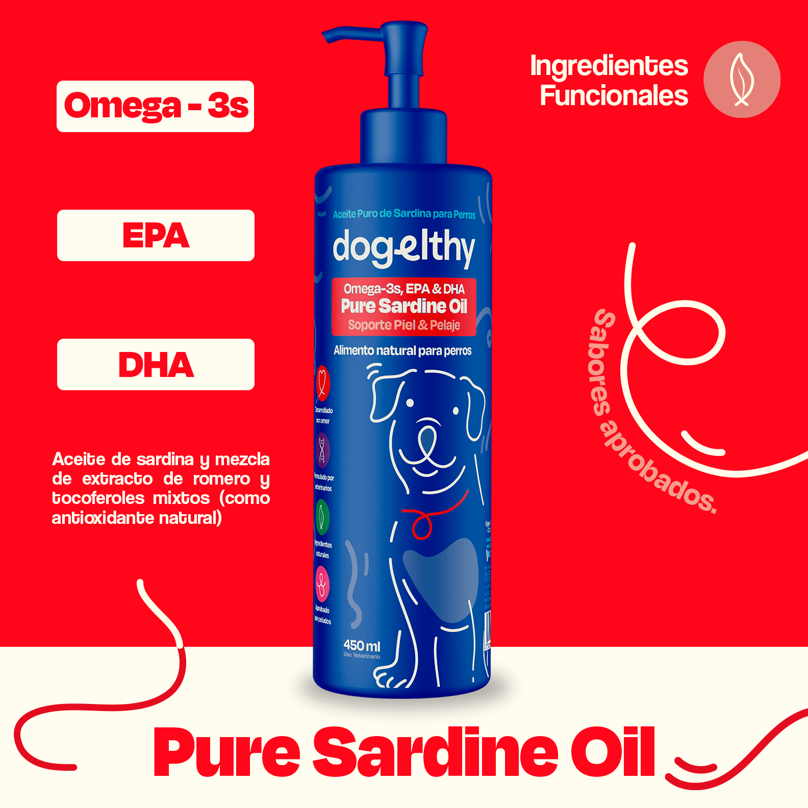 Pure Sardine Oil - Dogelthy